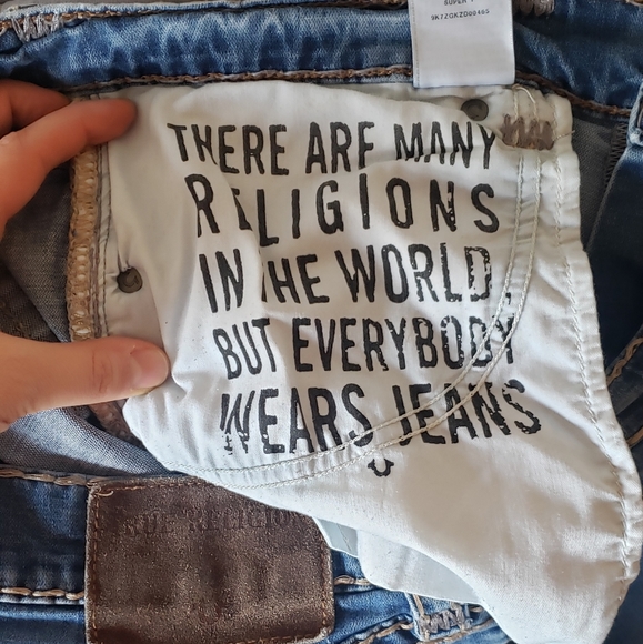 Like New True Religion Jeans - Picture 5 of 5